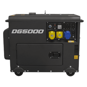 DG5000 Heavy duty Diesel Generator 4-Stroke Engine 110/230V, 5000W - 4.6kW/3000rpm